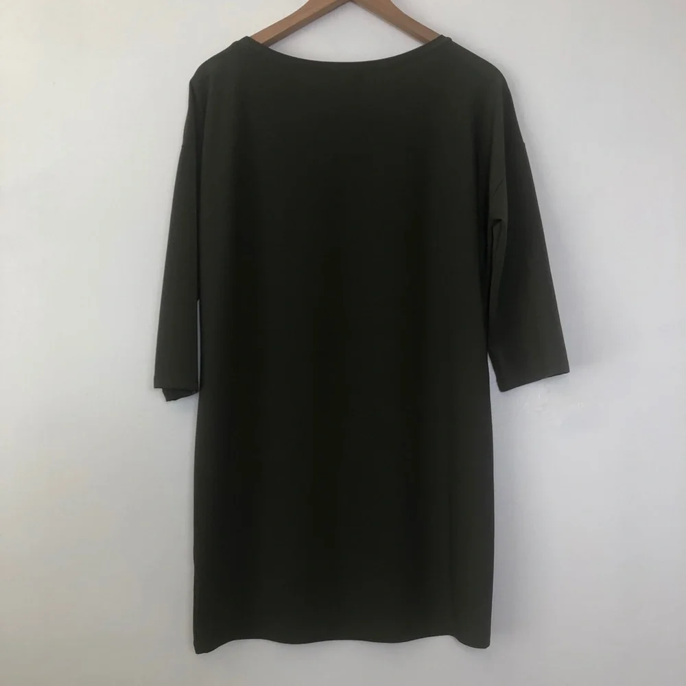 Leith Green Mini Shift Dress Size XS - Picture 4 of 11